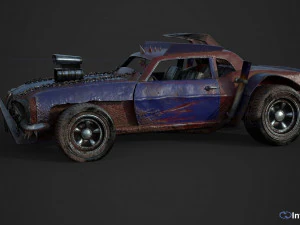 Mad mustang 3D Model