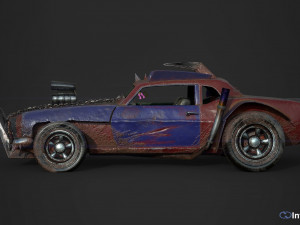 Mad mustang 3D Модель