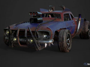 Mad mustang 3D Model