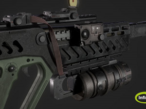 TAR-21 3D Model