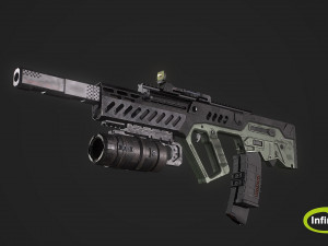 TAR-21 3D Model