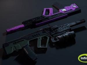 TAR-21 3D Model