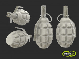 Grenade F1 Model 3D
