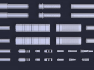 Flash-Hider suppressor 3D Model