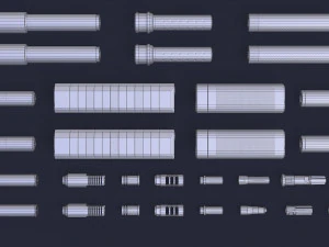 Supressor de Flash-Hider Modelo 3D