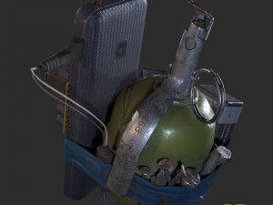 Explosive device 3D 모델