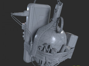 Explosive device 3D 모델