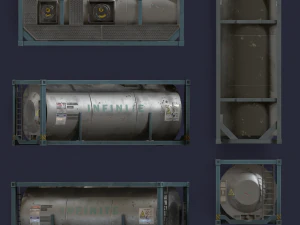 컨테이너 3D 모델