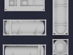 Container Modelo 3D