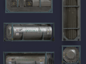Container Modelo 3D