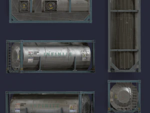 컨테이너 3D 모델