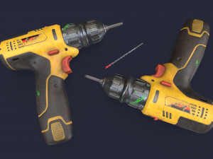 Screwdriver Drill Modèle 3D