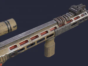 Rifle Modelo 3D