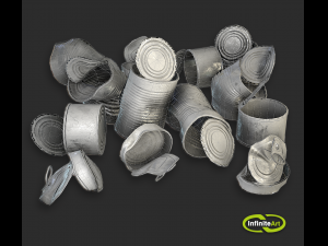 Tin cans 3D 模型