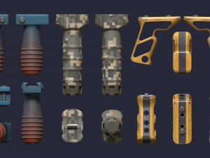 Grip Modelo 3D