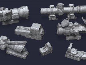 Gunsights 3D 模型