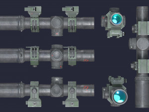 Gunsights 3D 模型