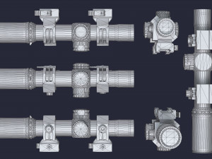 Gunsights 3D 模型
