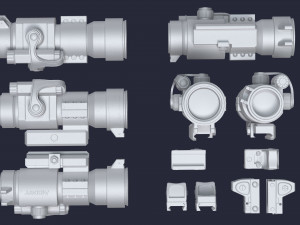 Gunsights 3D 模型