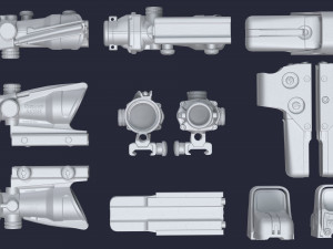 Gunsights 3D 模型