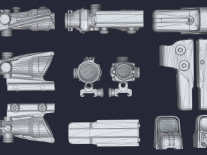 Gunsights 3D 模型
