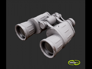 Binoculars 3D Model