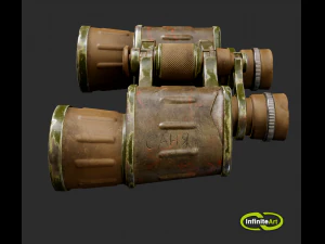 Binoculars 3D Model