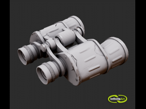 Binoculars 3D Model