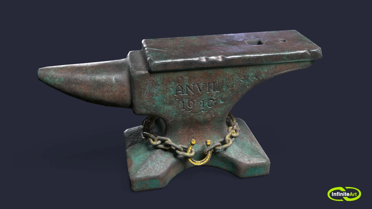 Anvil 3D Model .c4d .max .obj .3ds .fbx .stl .blend 