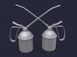 Oil Can Model 3D