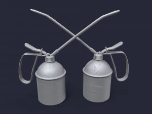Oil Can 3D Model