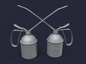 Oil Can Model 3D
