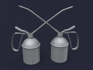 Oil Can 3D Model
