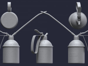 Oil Can Model 3D