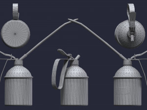 Oil Can Model 3D