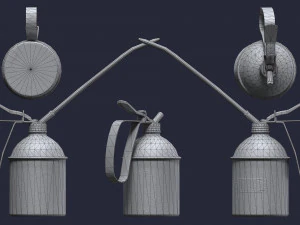 Oil Can 3D Model