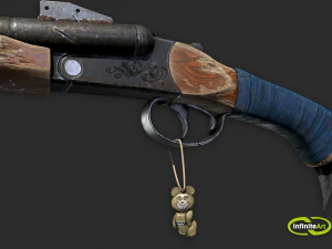 Espingarda Modelo 3D