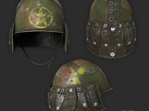 Military helmet 3D Model