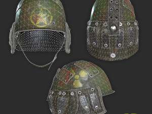 Military helmet 3D Model