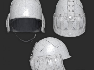 Military helmet 3D Model
