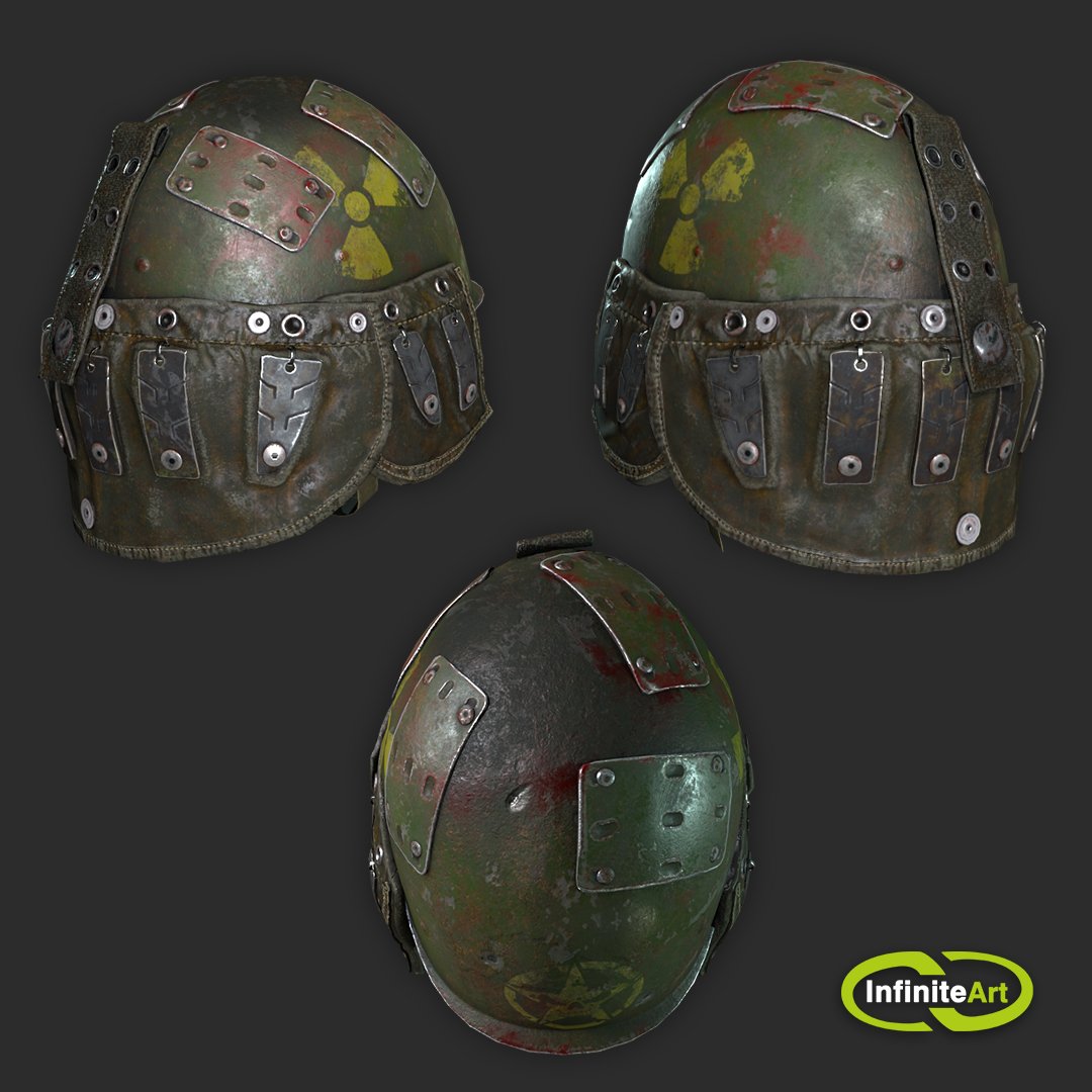 Fallout 4 army helmet фото 4
