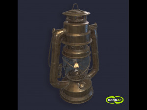 Oil Lamp Modelo 3D