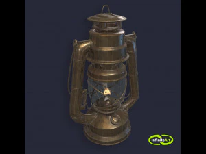 L&aacute;mpara de aceite Modelo 3D