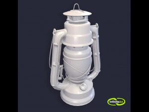 L&aacute;mpara de aceite Modelo 3D