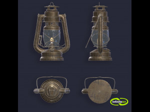Oil Lamp Modelo 3D