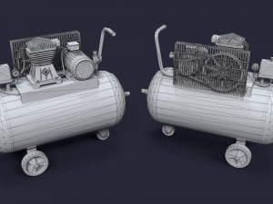 Compressor Modelo 3D