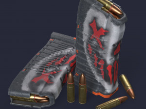 Magazines Accessories 3D Модель