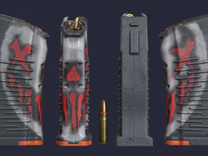 Magazines Accessories 3D Model