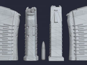 Magazines Accessories 3D Model
