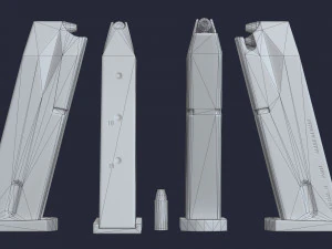 Magazines Accessories 3D Model